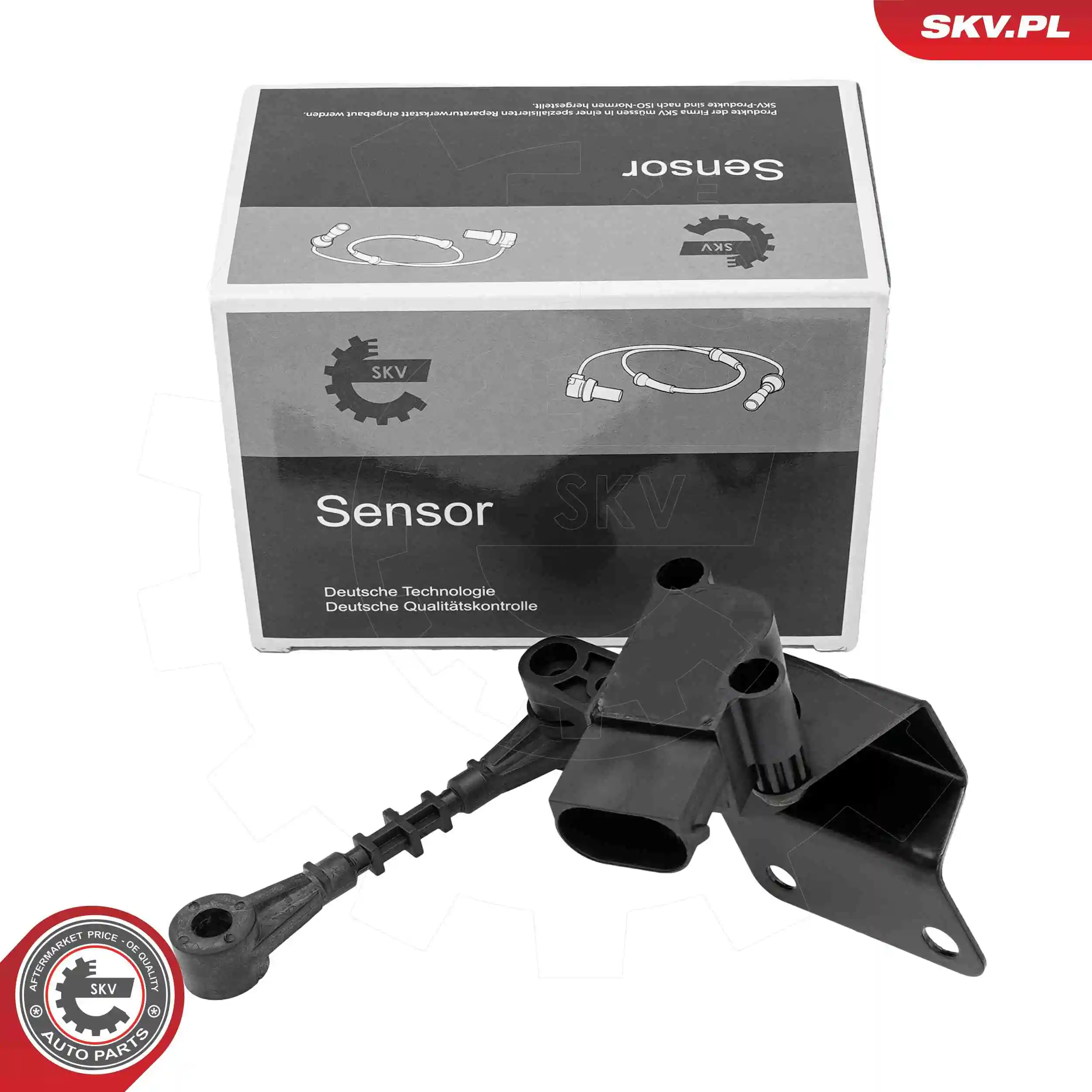 Sensor, headlight levelling